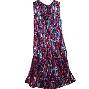 Jully Kang Los Angeles 100% Silk Dress Size Medium‎